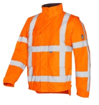 Sioen Signalisatie Blouson met uitritsbare mouwen RWS